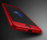Apple iPhone SE 2020 360 rote Hülle