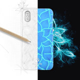 Leuchtende Wasserlilien Hülle für das iPhone 8