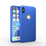 Apple iPhone XS 360 Hülle mit Schutzglas