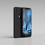 Apple iPhone XS 360 Blaue Hülle