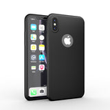 Apple iPhone X 360 Hülle mit Schutzglas