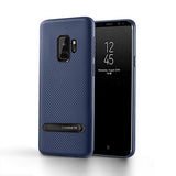 Samsung Galaxy S9 Stand blaue Hülle