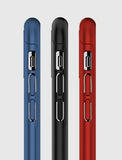 Apple iPhone X 360 Blaue Hülle mit Schutzglas
