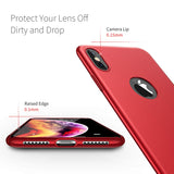 Apple iPhone X 360 Rote Hülle