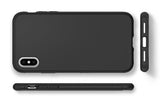 Apple iPhone XS 360 schwarze Hülle