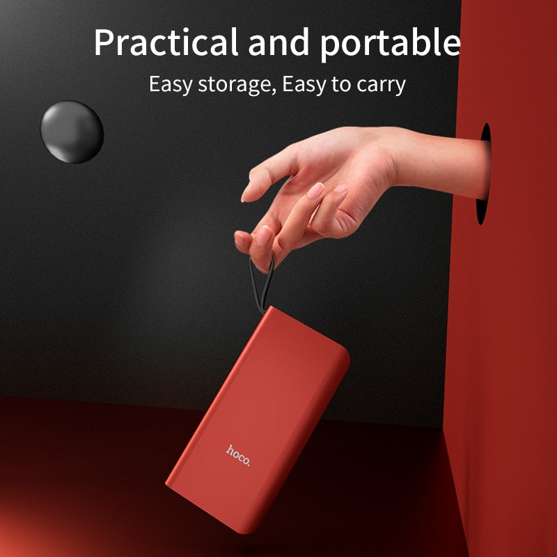 Rote Apple Lightning Powerbank 10000 mAh