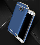 CH 3in1 Samsung Galaxy S7 EDGE Blau Hülle