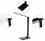 Wireless charger LED Touch desk Lamp Black