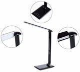 Wireless charger LED Touch desk Lamp Black