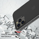 Stoßfest iPhone 12 Pro durchscheinend matte Hülle
