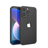 Apple iPhone 13 Pro 360 Grad Schutz Schwarze Hülle