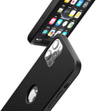 Apple iPhone 13 Pro Max 360 Grad Schutz Schwarze Hülle