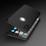 Apple iPhone X 360 Hülle mit Schutzglas