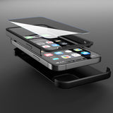 Apple iPhone 13 Pro Max 360 Grad Schutz Schwarze Hülle
