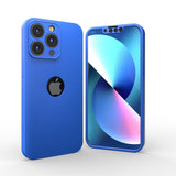 Apple iPhone 13 Pro 360 Grad Schutz Schwarze Hülle