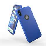 Apple iPhone X 360 Hülle mit Schutzglas