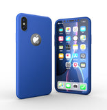 Apple iPhone X 360 Hülle mit Schutzglas