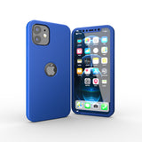 Apple iPhone 12 360 Blaue Hülle