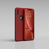 Apple iPhone X 360 Rote Hülle