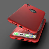 Apple iPhone XR 360 Rote Hülle mit Schutzglas