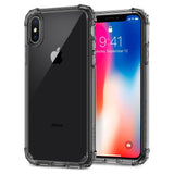 Durchsichtige Hülle mit Luftkissen für das iPhone X