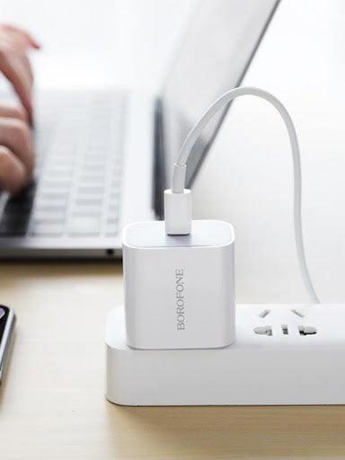 USB C to Lightning Cable, 1m, White